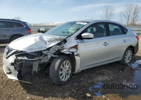 2019 Nissan Sentra S из США, поврежденный, VIN 3N1AB7APXKY360147